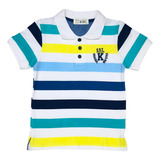 Camiseta Gola Polo Listrada