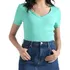 Camiseta Gola V Adulto Verde Tommy Hilfiger Original Import