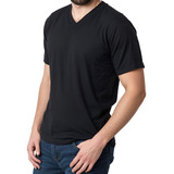Camiseta Gola V Lisa