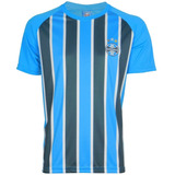 Camiseta Grêmio Tricolor Dry-fit Licenciada Extra Grande 