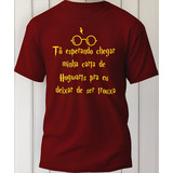 Camiseta Harry Potter Carta