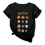 Camiseta Harry Potter Chibis