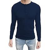 Camiseta Henley Manga Longa