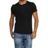 Camiseta Henley Slim Manga Curta - Comprando 3 Frete Grátis