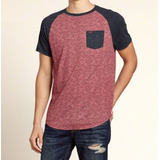 Camiseta Hollister Bolso Basica