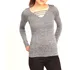 Camiseta Hollister Feminina Gola Decotada Manga Longa
