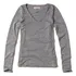 Camiseta Hollister Feminina Gola V Em Viscose Importada 