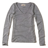 Camiseta Hollister Feminina Gola