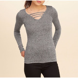 Camiseta Hollister Feminina Original
