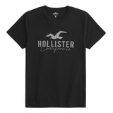 Camiseta Hollister Manga Curta