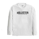 Camiseta Hollister Manga Longa