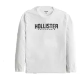 Camiseta Hollister Manga Longa