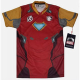 Camiseta Homem De Ferro Jersey Team Liquid X Marvel Iron Man
