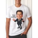Camiseta Homenagem Silvio Santos