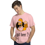 Camiseta Homer Simpsons Unissex