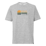 Camiseta Hurley Silk Spectro Mescla Cinza