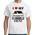 Camiseta I Love My Celta