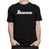 Camiseta Ibanez Guitar Guitarrista Música Camisa Rock Roll
