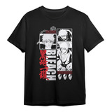 Camiseta Ichigo Kurosaki Bleach Blusa Camisa Anime Geek