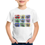 Camiseta Infantil 80 s