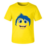 Camiseta Infantil Alegria Divertidamente