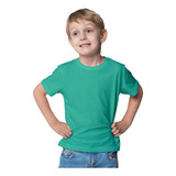 Camiseta Infantil Algodao Lisa