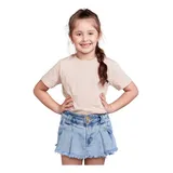 Camiseta Infantil Basica Menina