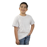 Camiseta Infantil Branca 100
