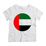 Camiseta Infantil Branca Emirados