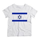 Camiseta Infantil Branca Israel