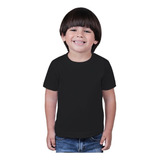 Camiseta Infantil Branca Lisa Camisa Básica Menino 02 14