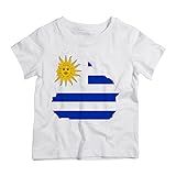 Camiseta Infantil Branca Uruguai (2) (12)