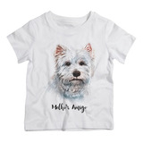 Camiseta Infantil Cachorro Amigo