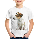Camiseta Infantil Cachorro Jack