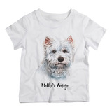 Camiseta Infantil Cachorro Melhor
