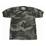 Camiseta Infantil Camuflada Urbano