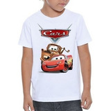 Camiseta Infantil Carros Relampago