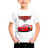 Camiseta Infantil Carros Relampago