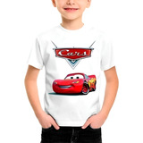 Camiseta Infantil Carros Relampago