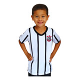 Camiseta Infantil Corinthians Branca