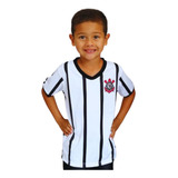Camiseta Infantil Corinthians Branca