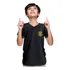 Camiseta Infantil Corinthians Premium Preta Oficial