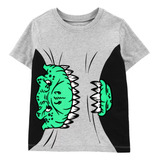 Camiseta Infantil Dino Brilha