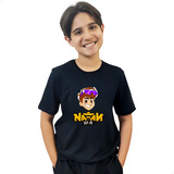 Camiseta Infantil Estampada Natan