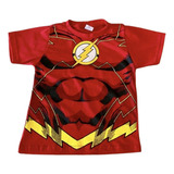 Camiseta Infantil Flash