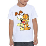 Camiseta Infantil Garfield E