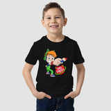 Camiseta Infantil Gato Galactico