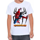 Camiseta Infantil Homem Aranha