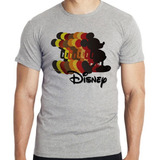 Camiseta Infantil Kids Disney Mickey Mouse Cópias Linda