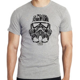 Camiseta Infantil Kids Star Wars Stormtrooper Soldado Guerra